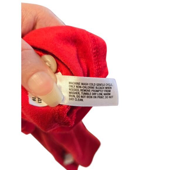 Gap red and white polo shirt, size xl - Picture 5 of 6